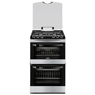 Zanussi ZCG43000BA Gas Cooker Stainless Steel